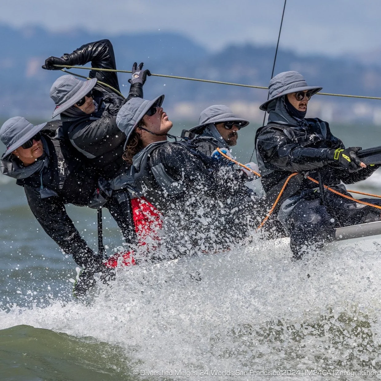 Thrills on San Fran Bay: Melges 24s Put on a Show at Diversified Worlds