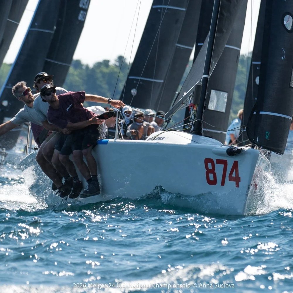 Melges 24 U.S. Nationals Delivers a Spectacular Opening Day