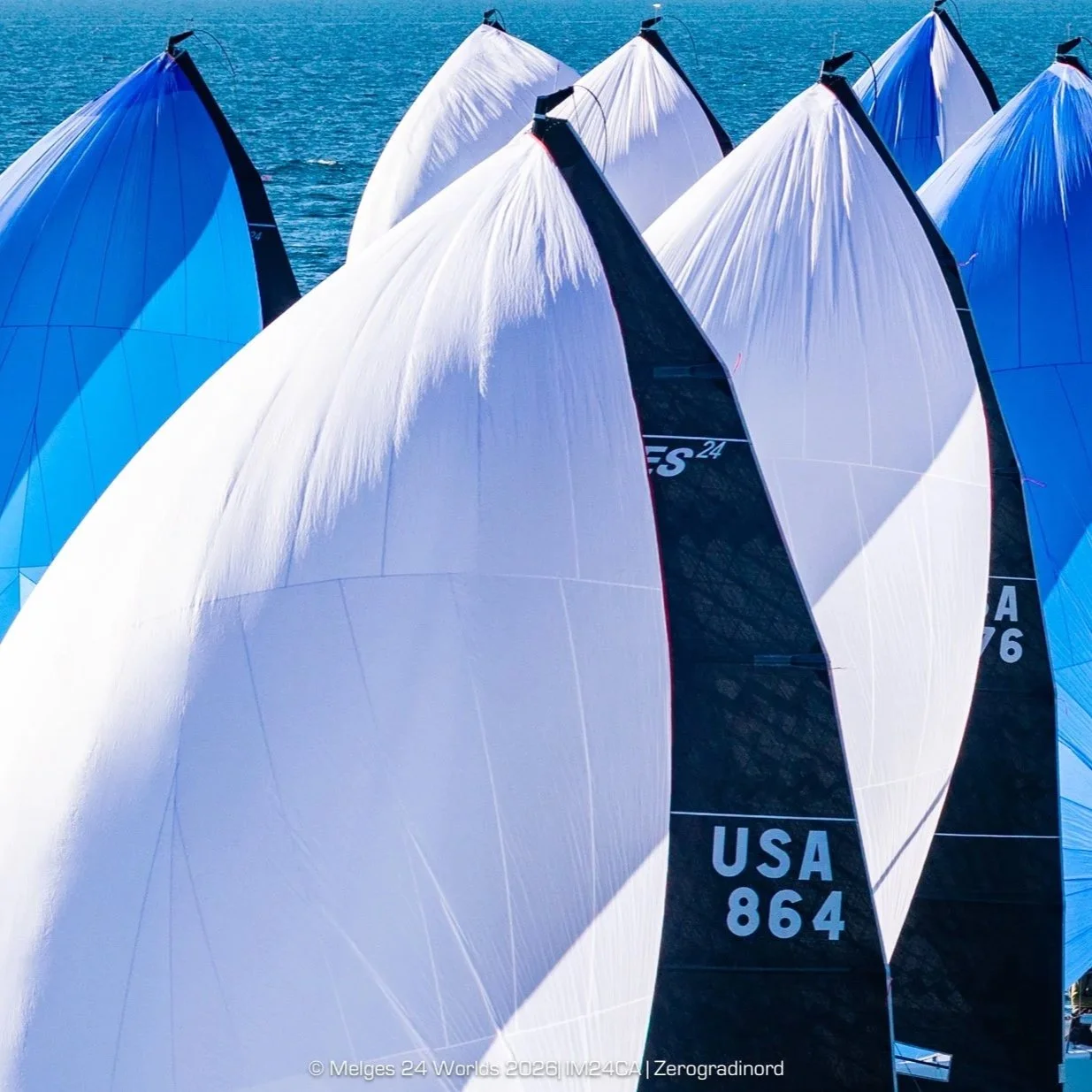 Late Breeze, Big Rewards on Day 4 for Melges 24 Worlds