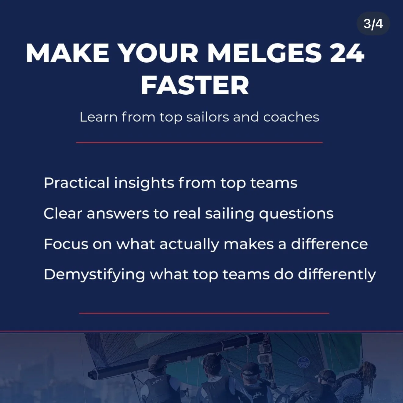 Melges 24 Webinar Set for March 24 — Learn from the Pros