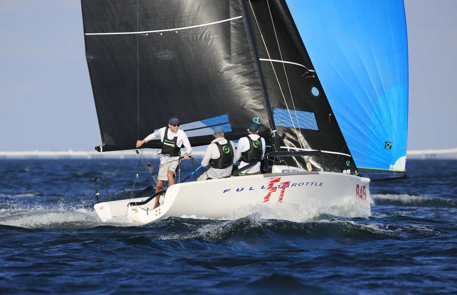 Stellar Conditions Open the 2022 U.S. Melges 24 Nationals in Pensacola