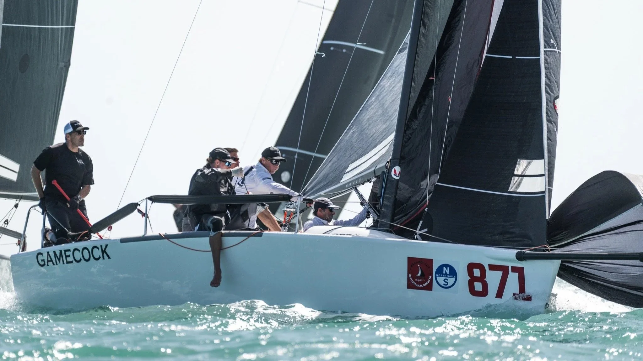 Melges 24 Racing on Biscayne Bay