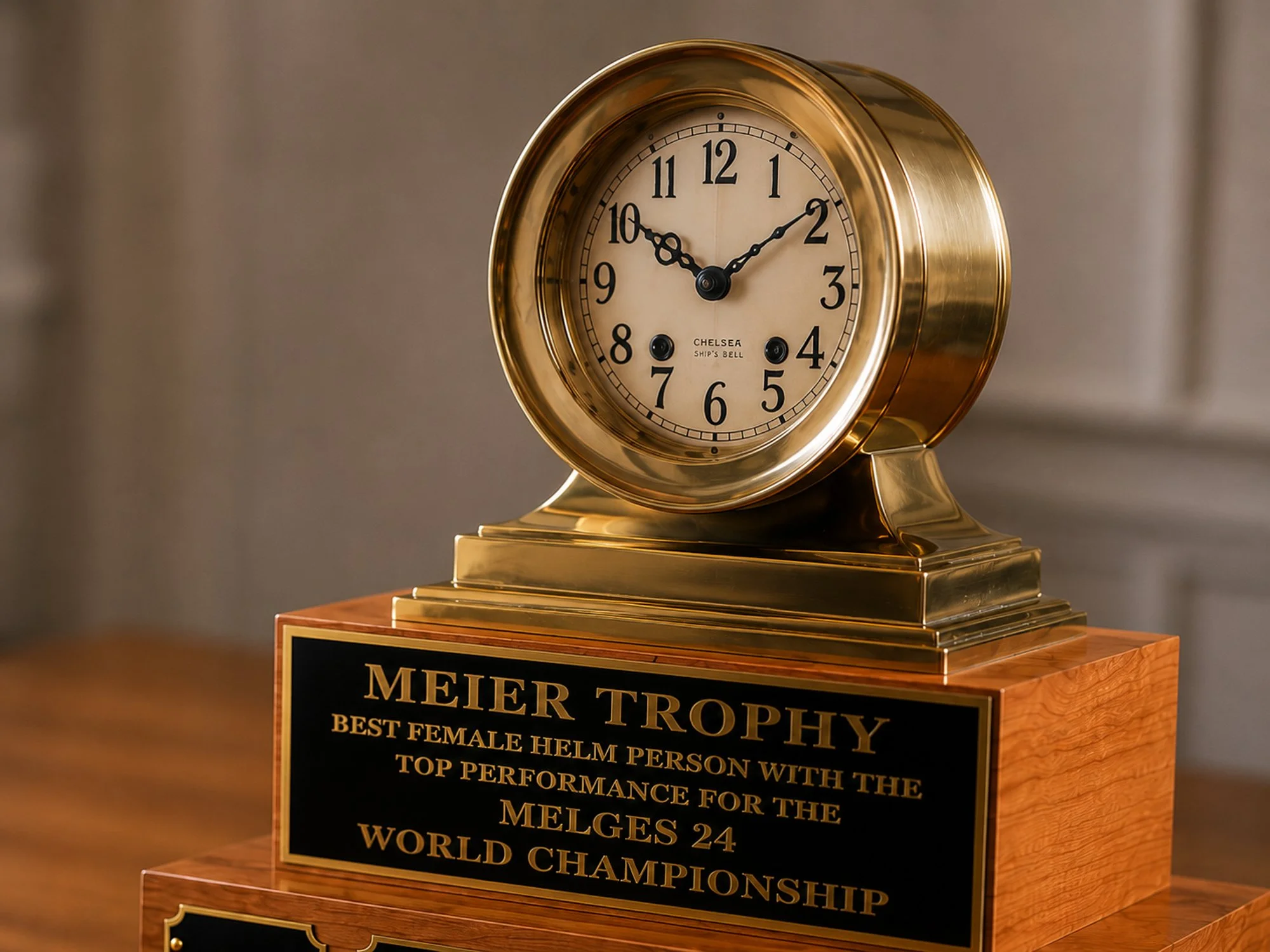 The Meier Trophy - to be awarded at the World Championship