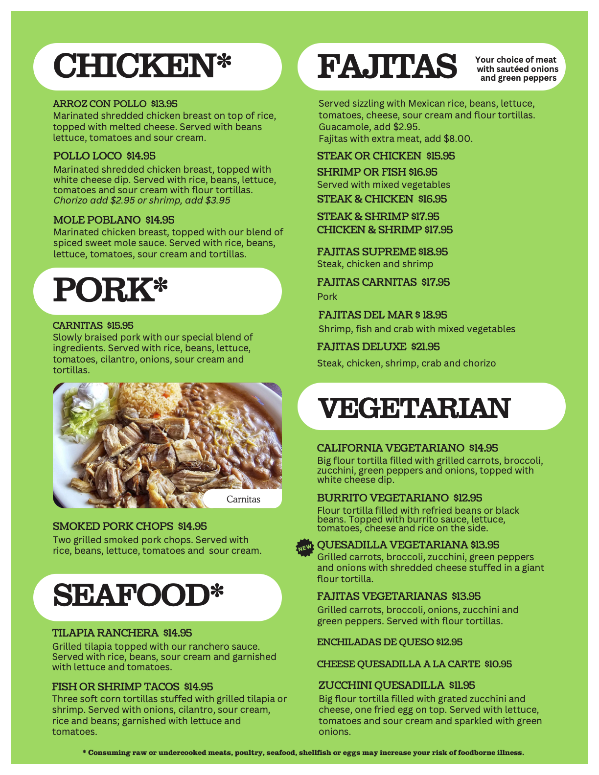 Fall Menu 2025 - Page 4