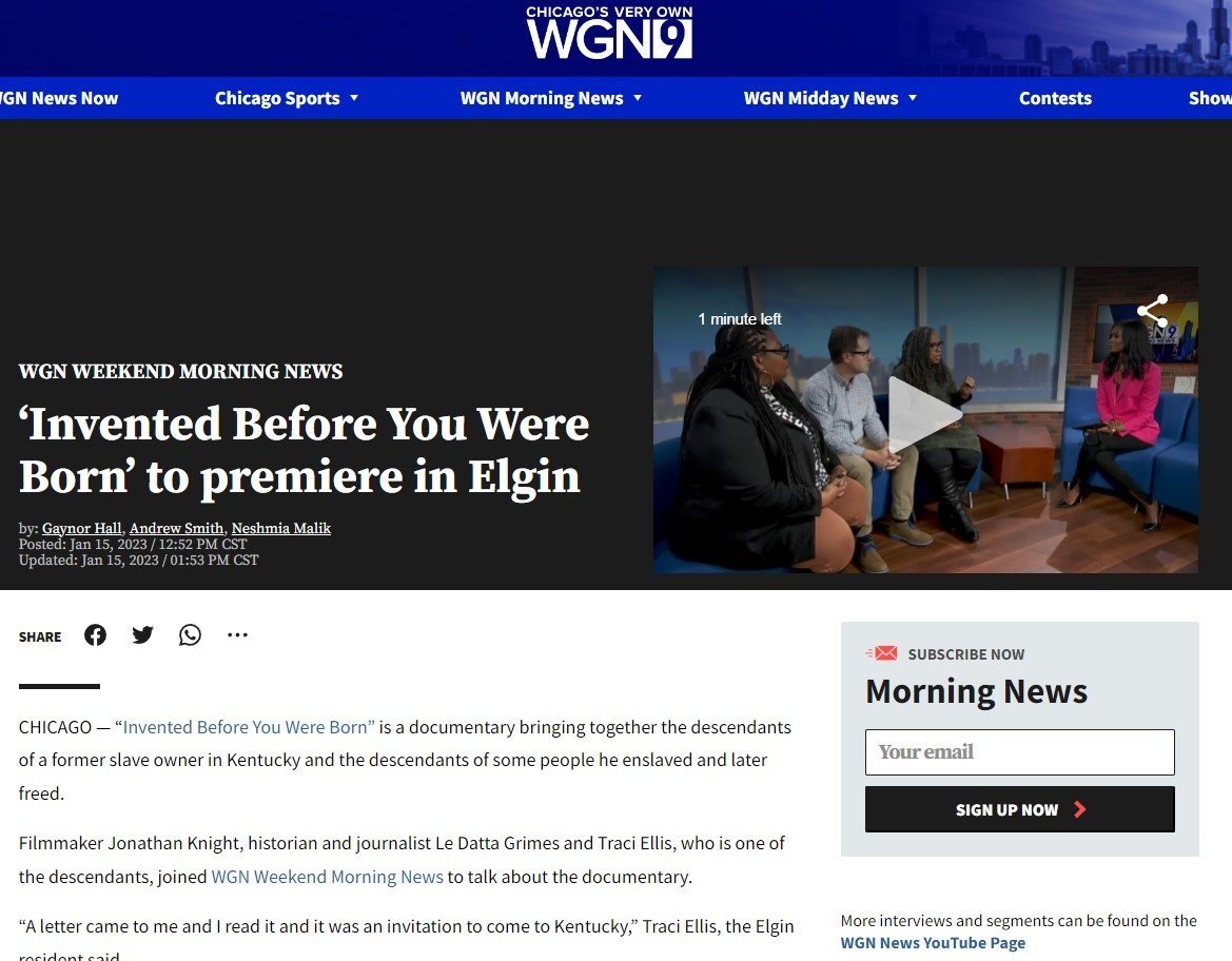 WGN_TV 9 Interview
