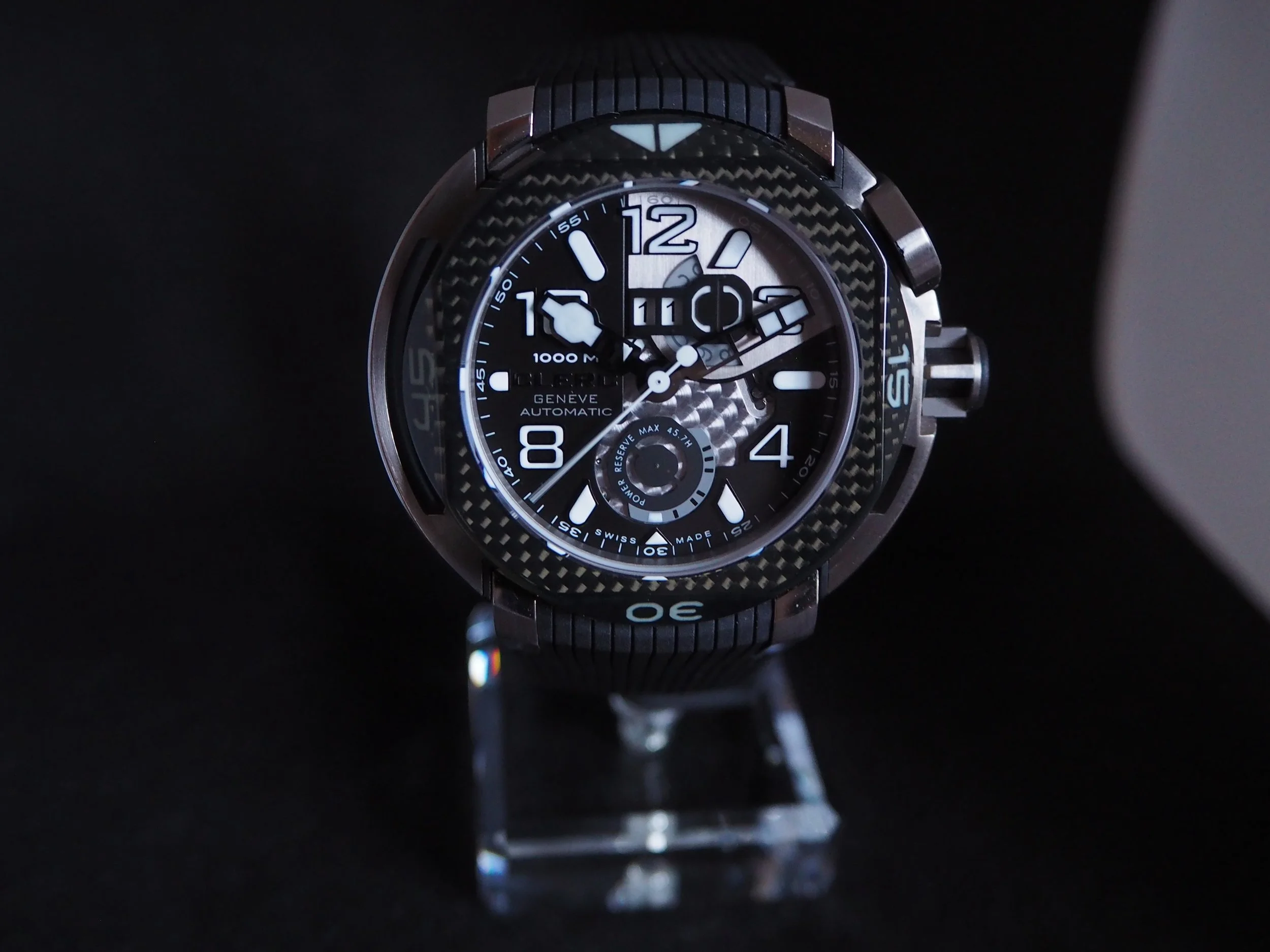 Clerc Hydroscaph Big Date Carbon - 2018