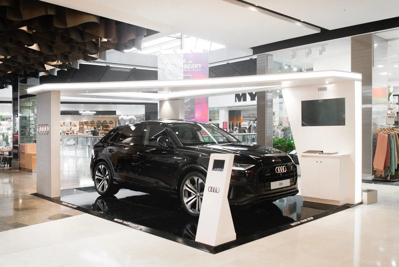 Audi Q8 Launch Display at Fountain Gate, Melbourne, 2019