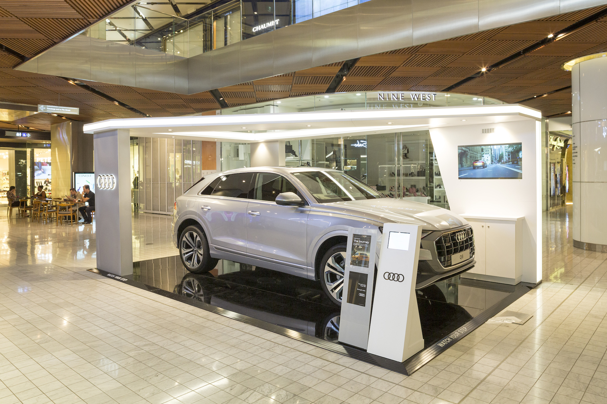 CASE STUDY // CREATING DISPLAY SPACES FOR AUDI IN PREMIUM RETAIL PRECINCTS