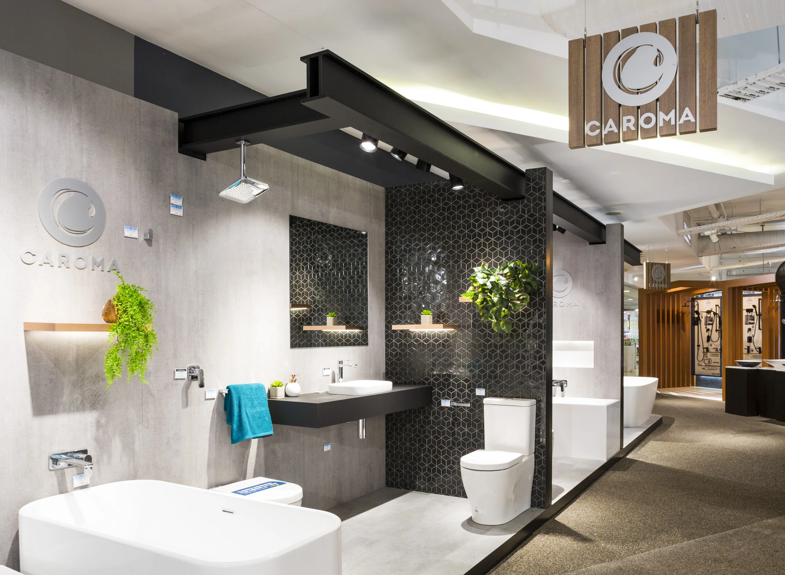 CASE STUDY // CREATING A PRODUCT RANGE DISPLAY FOR CAROMA