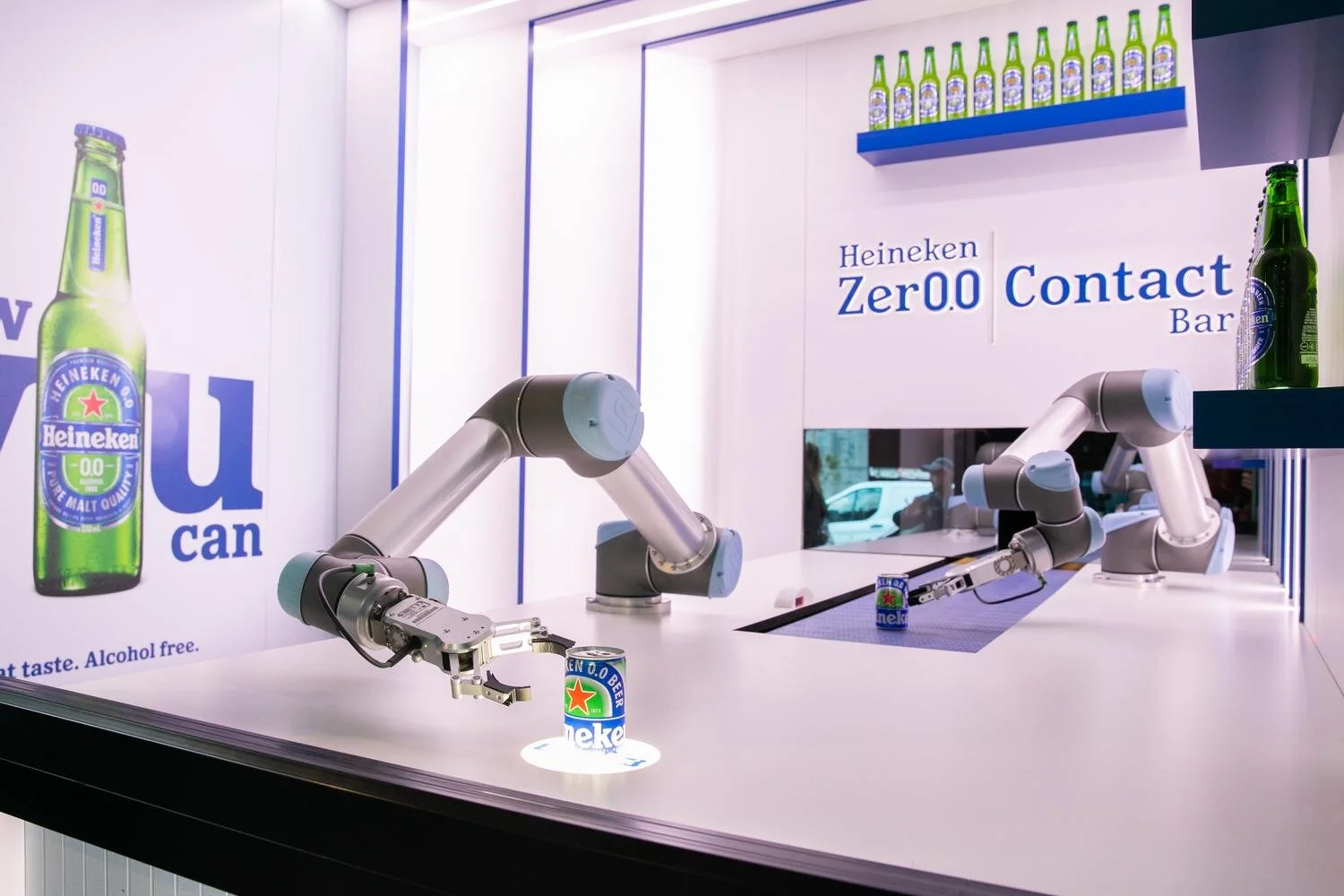 CASE STUDY // HEINEKEN ZERO.O CONTACT BAR FOR MOMENTUM