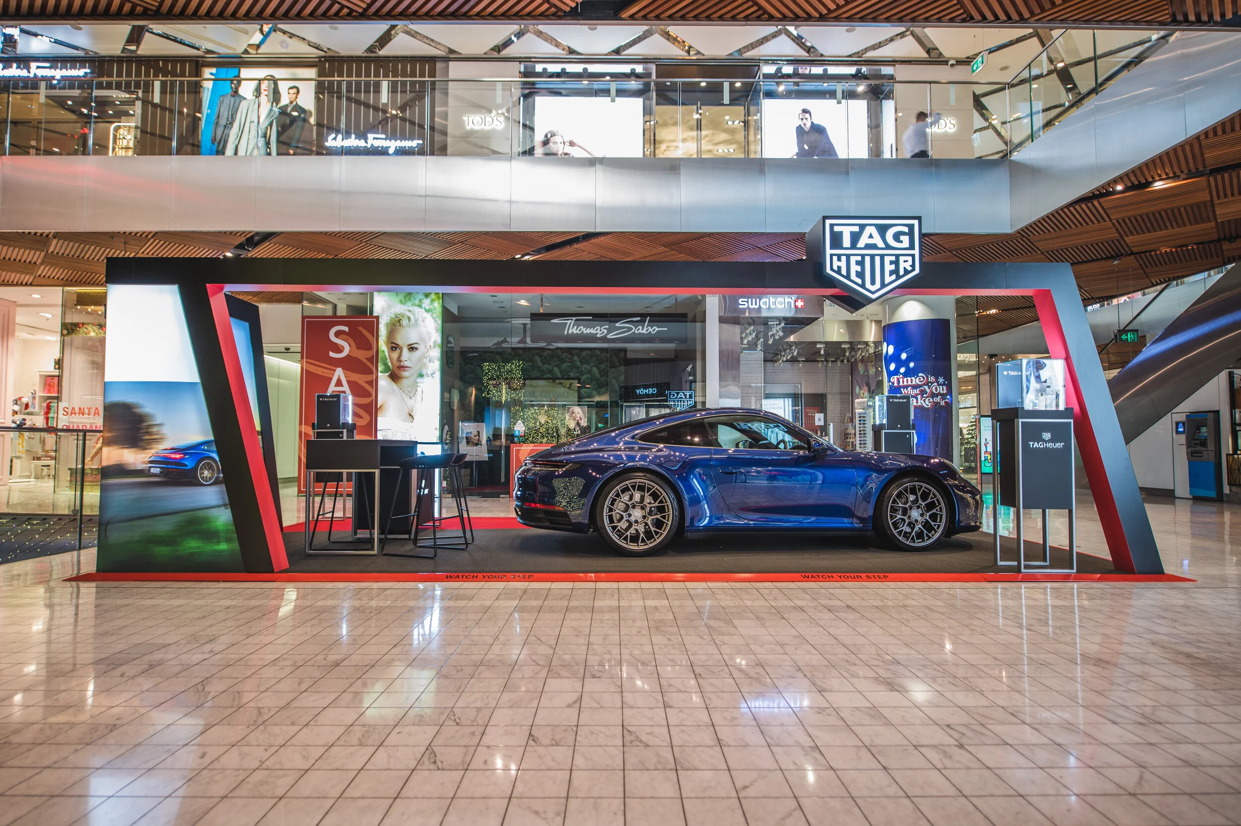 CASE STUDY // RETAIL DISPLAY FOR PORSCHE AND TAG HEUER 