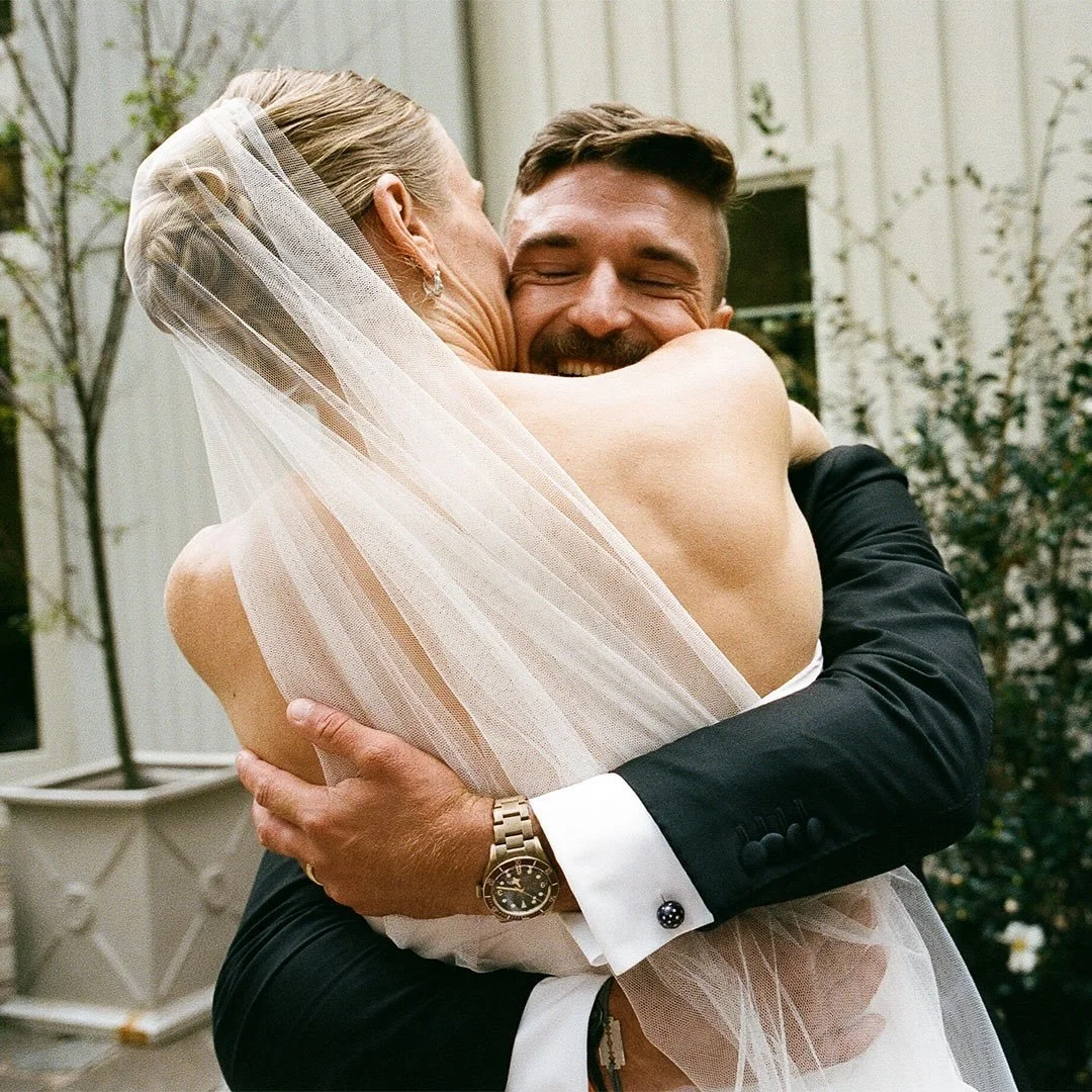 As I look through these photos of Maddy and TJ I feel my fingerprints all over them. I feel a few hot tears blurring my vision, the weight of my cameras jumping all over the place as we danced, how I got buried in Maddy + TJ&rsquo;s bear hug at the e