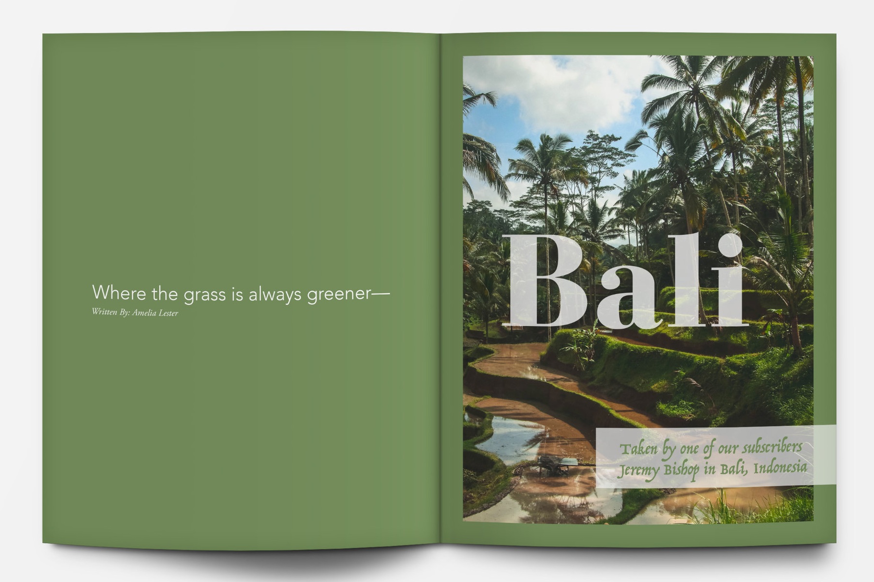 Travel and Leisure Magazine Process