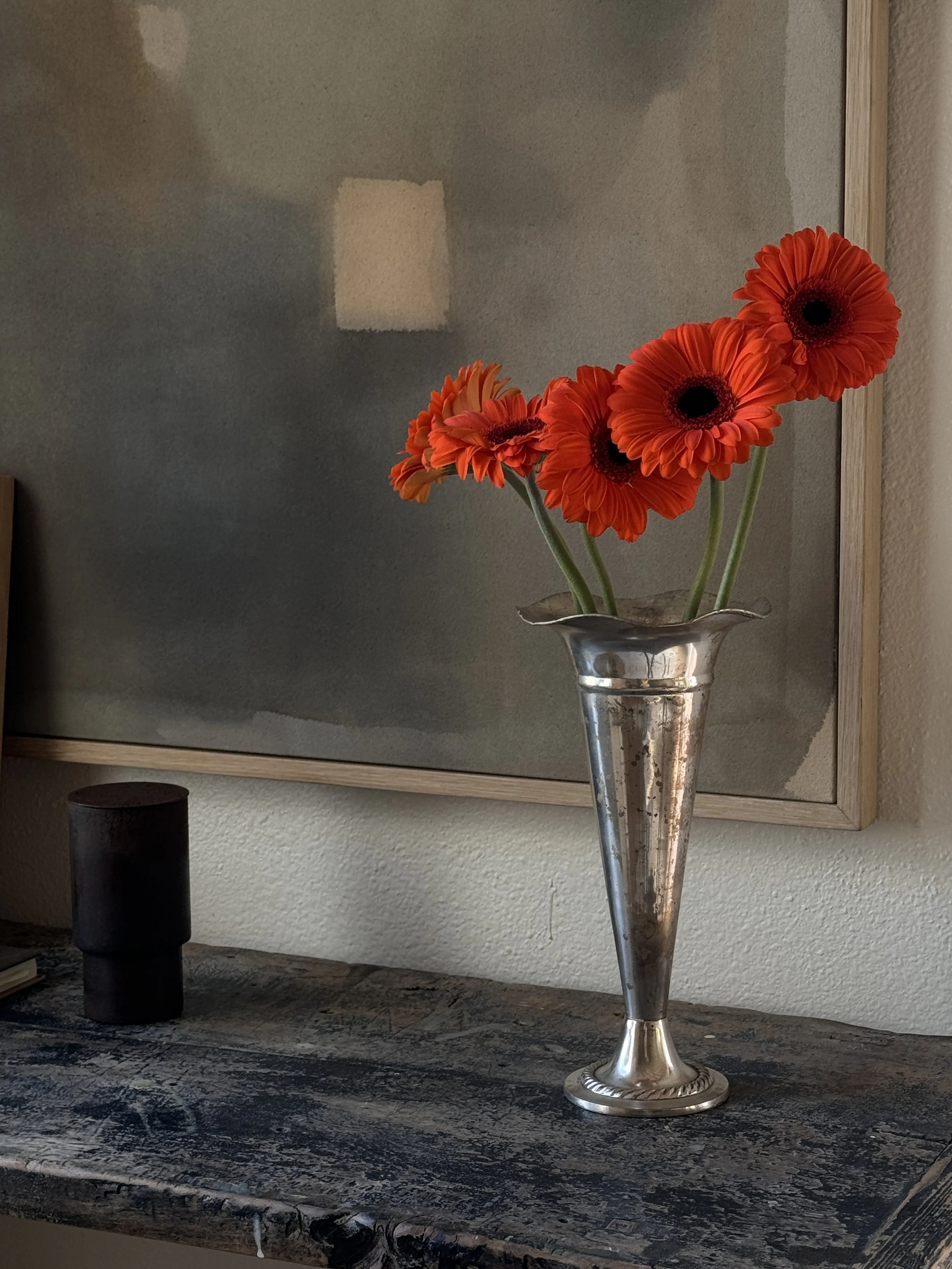 Sterling Trumpet Vase