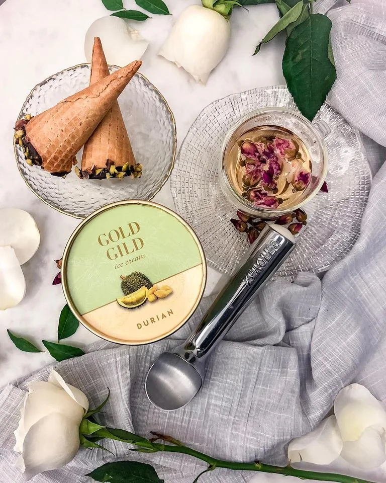 Gold Gild Ice Cream