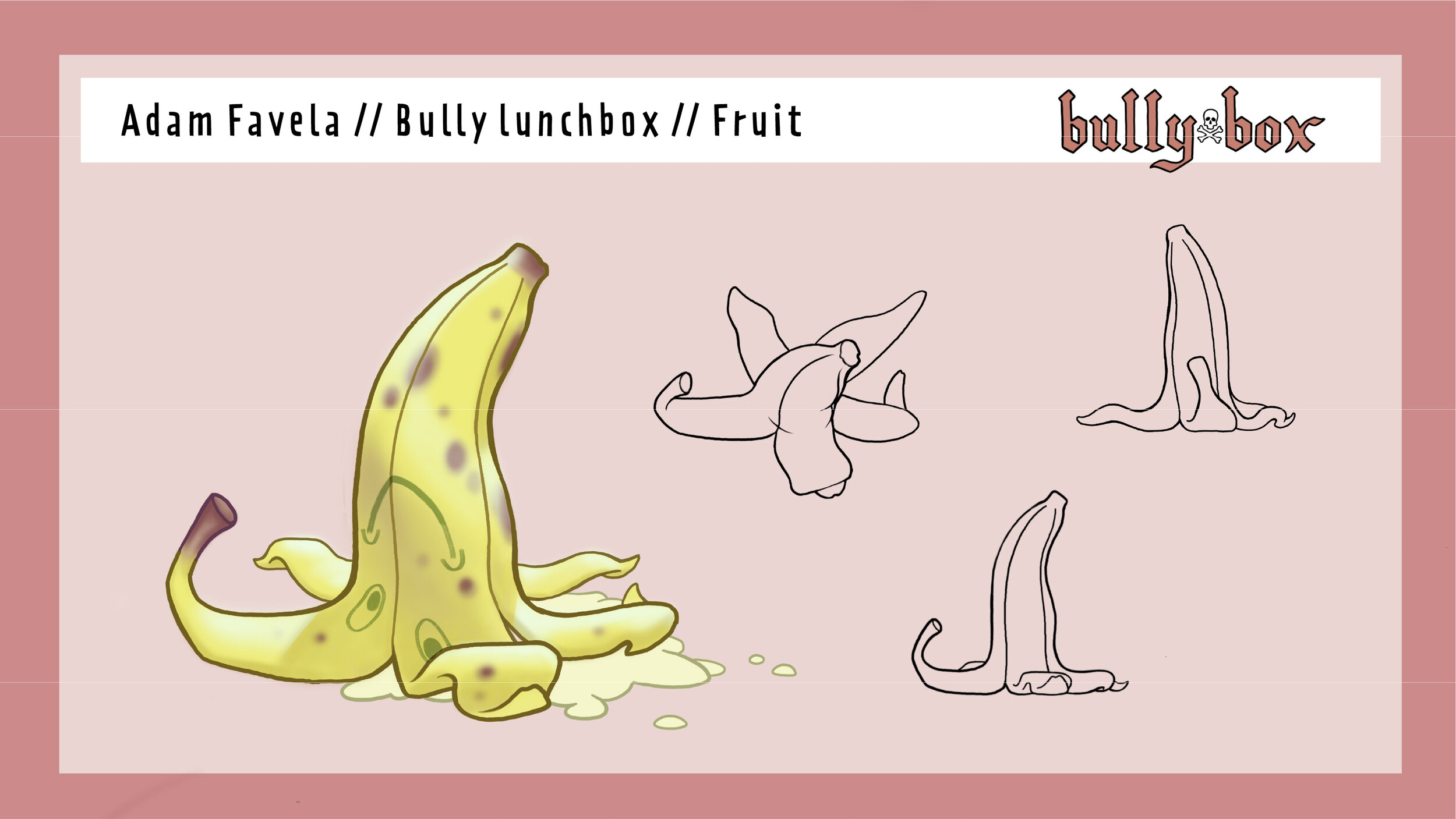 Bullybox Banana. 2020. Digital. Adobe Photoshop & Illustrator.