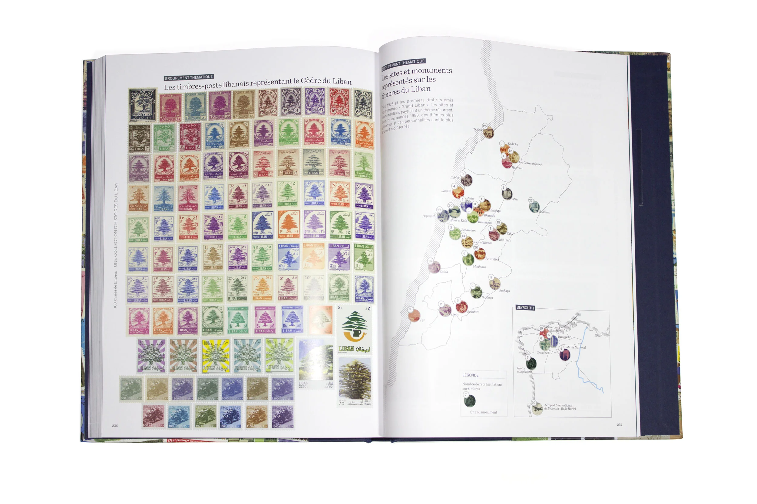 100 années de timbres | Une collection d'histoires du Liban