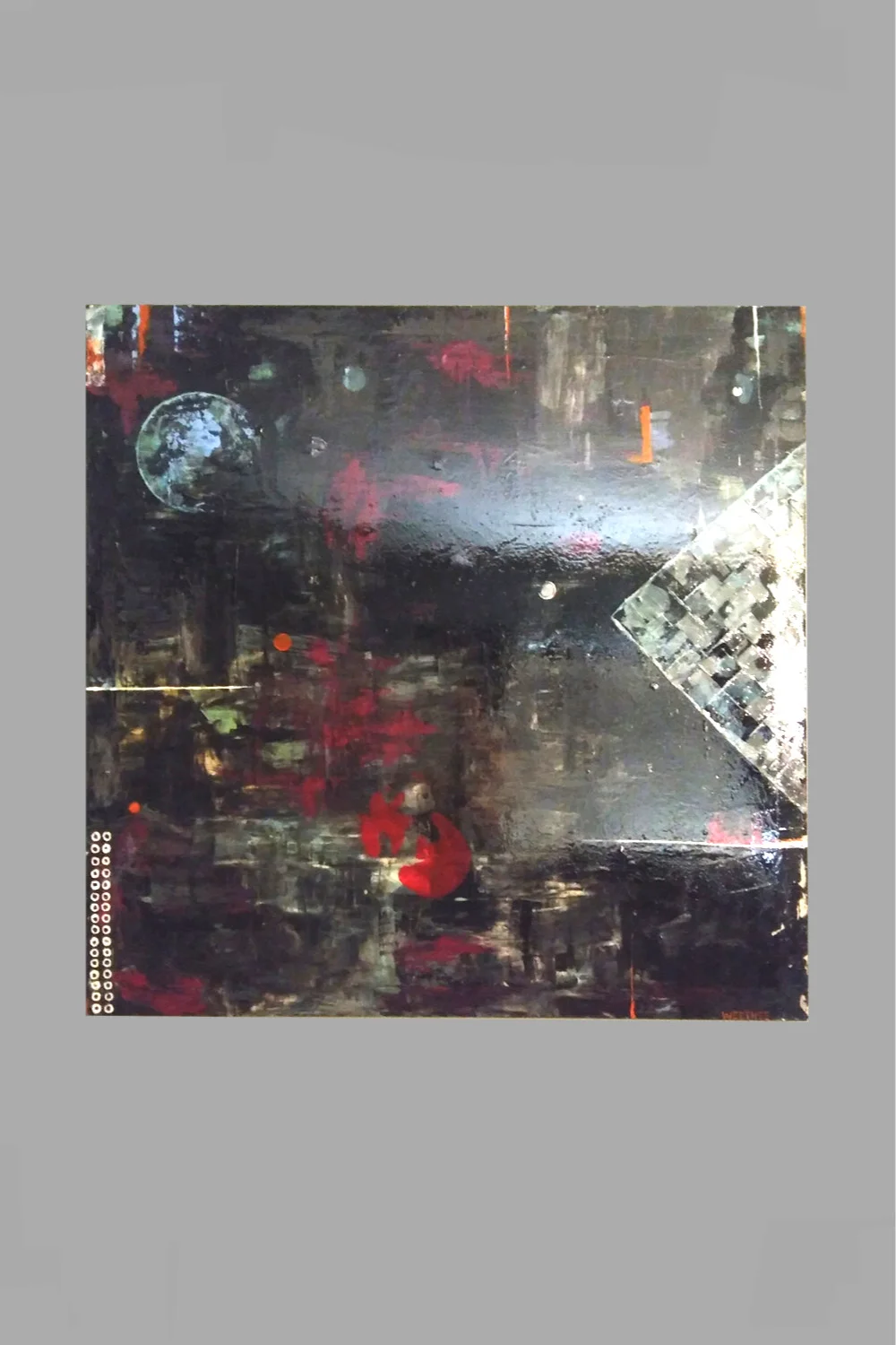 The View From Mars. 60”x60” $150/wk