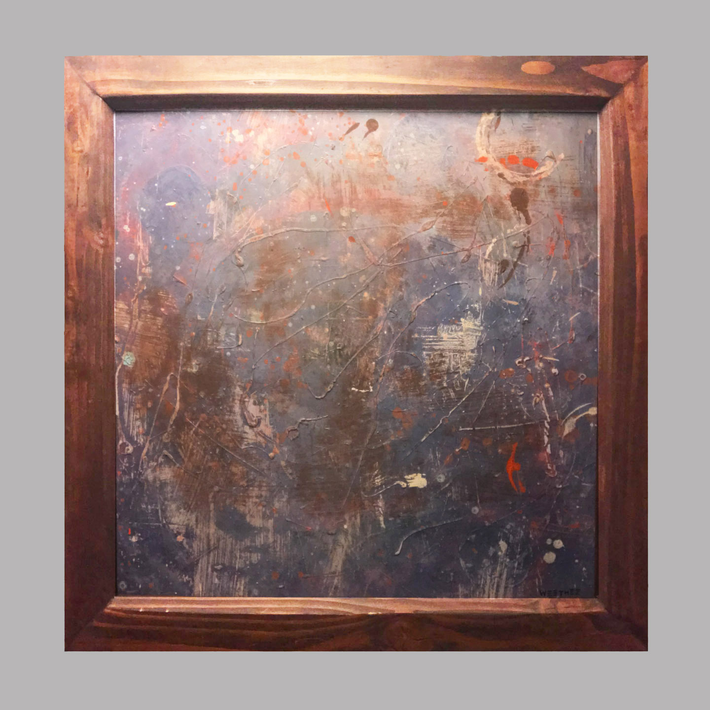 Clouded 30”x30” $70/wk