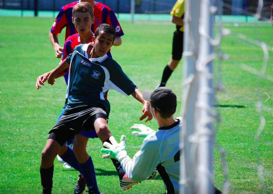 Singh in Action for Onehunga Sports in 2013.