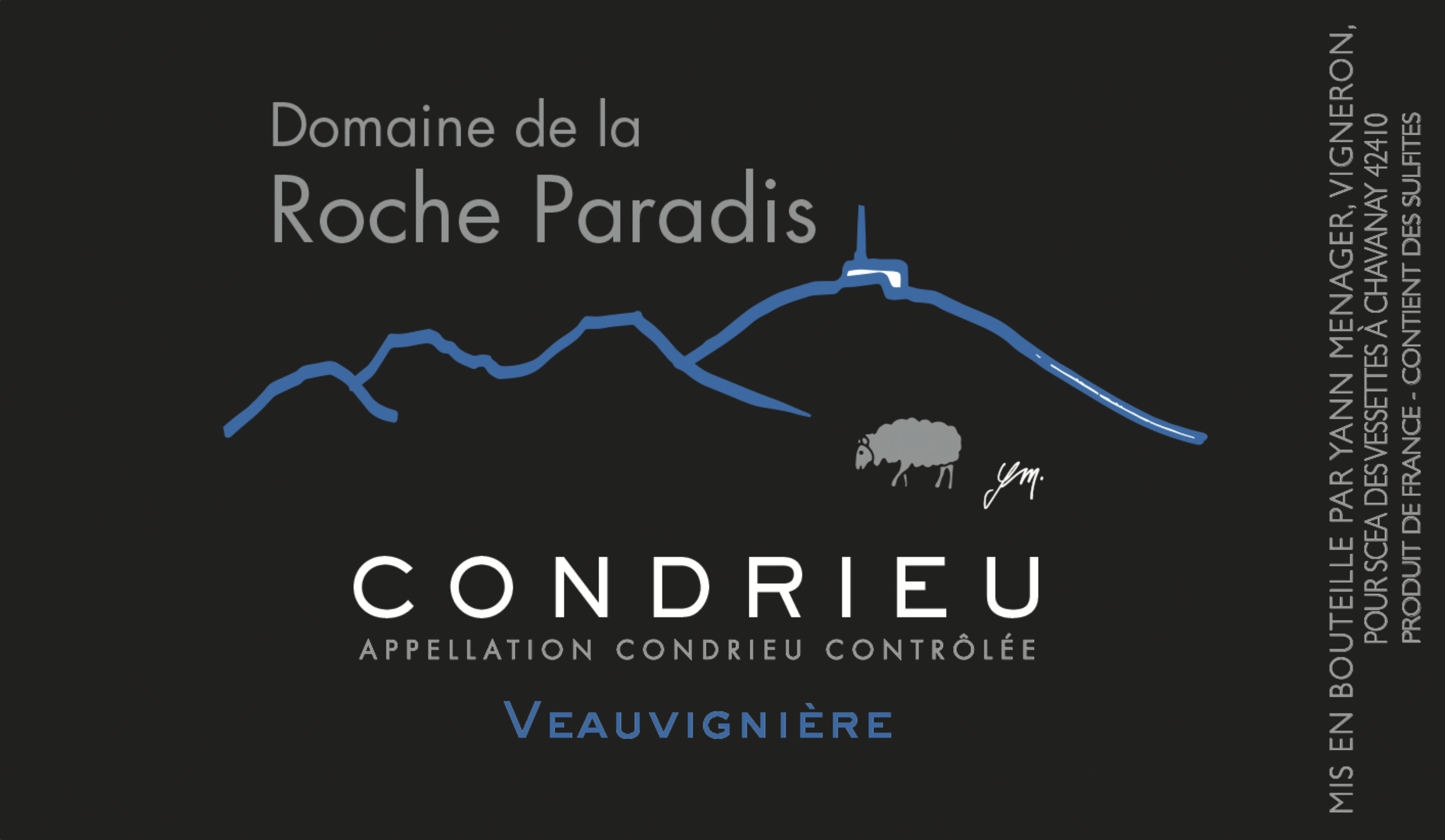 Roche Paradis Veauvignière Label.png
