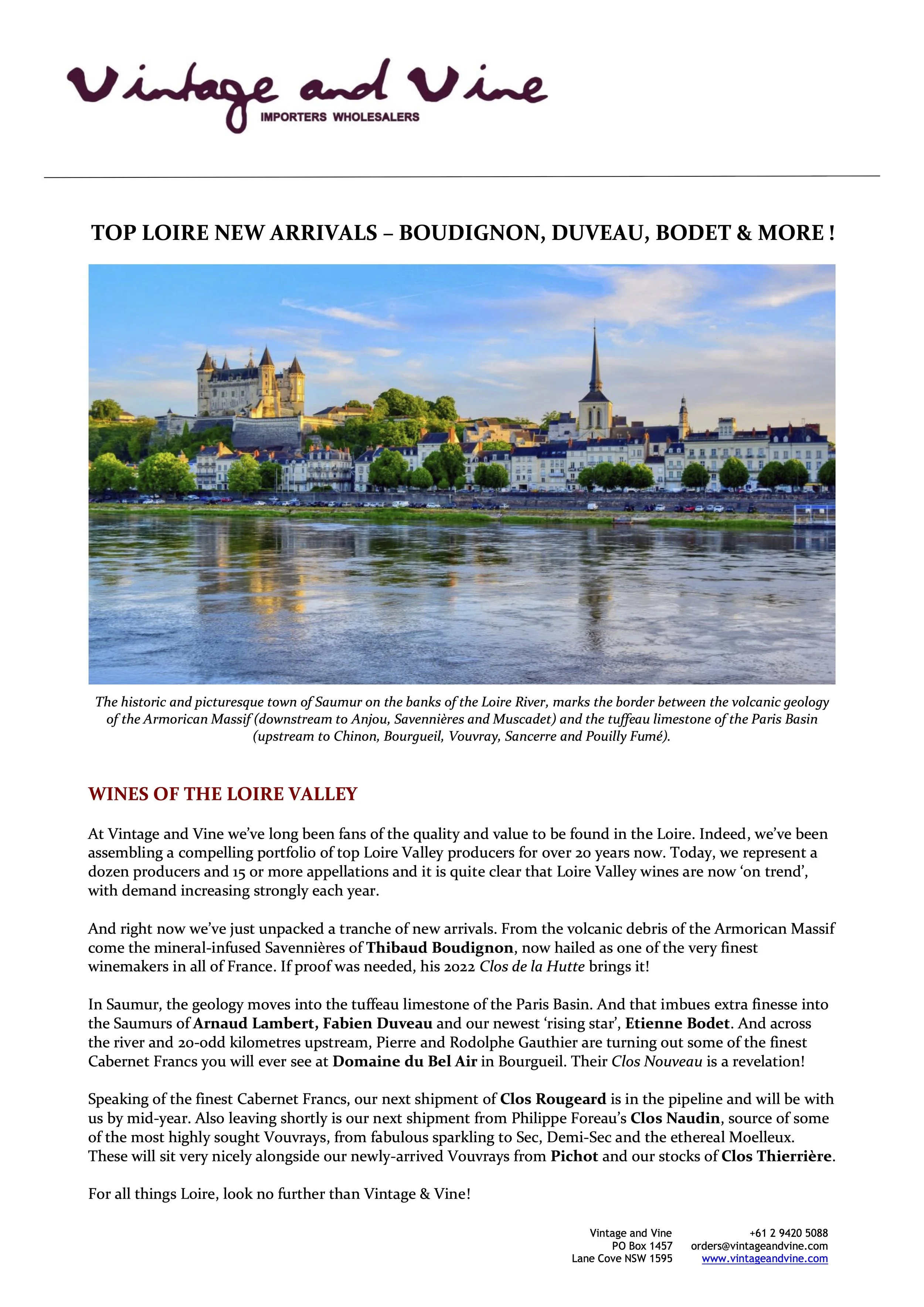 Loire Valley 19/3/2026
