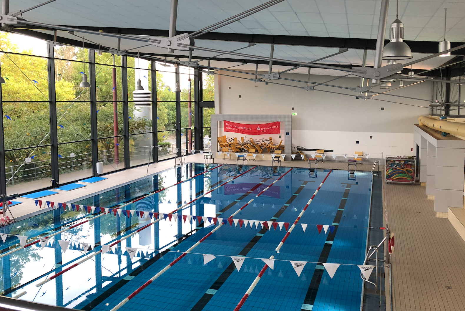 Das Aqua vor Beginn des Wettkampfes 2018.