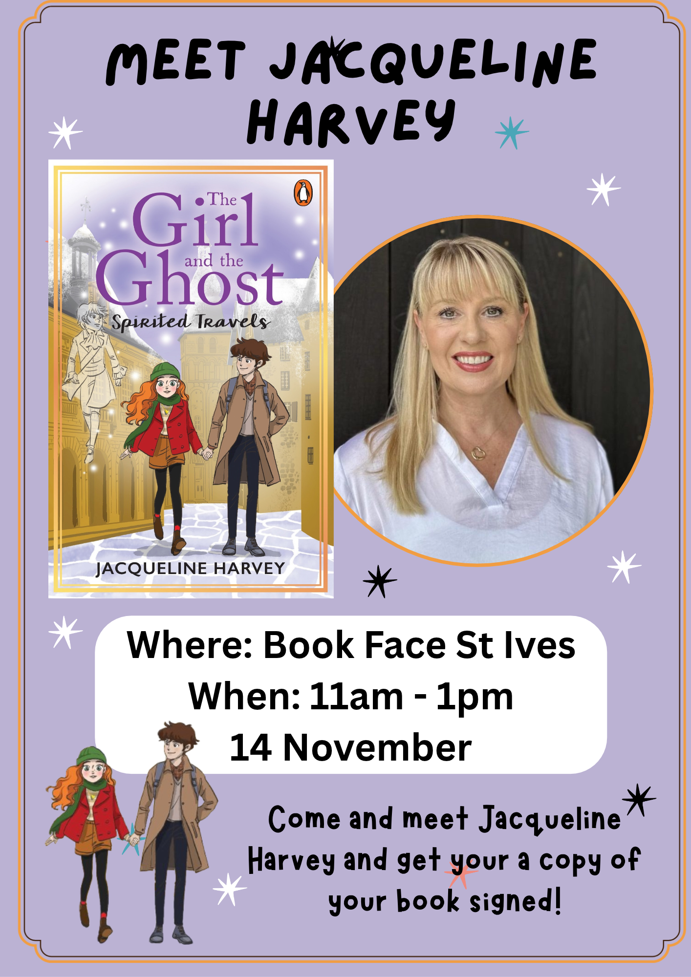 Meet Jacqueline Harvey at Book Face St Ives
