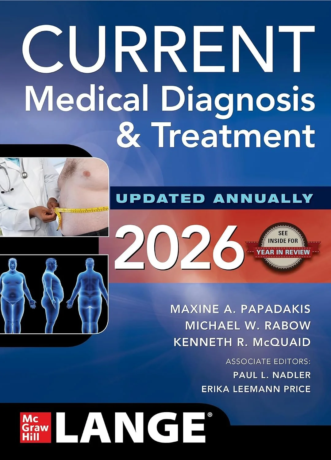 CURRENT Medical Diagnosis & Treatment 2026 by PAPADAKIS