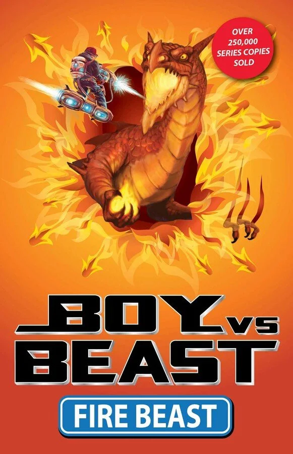 Boy vs Beast: Fire Beast by Mac Park