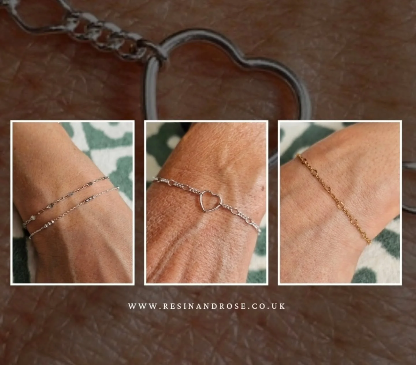 Beautiful morning creating 3 x Permanent Bracelets for the loveliest family xXx Thank ~ You ladies