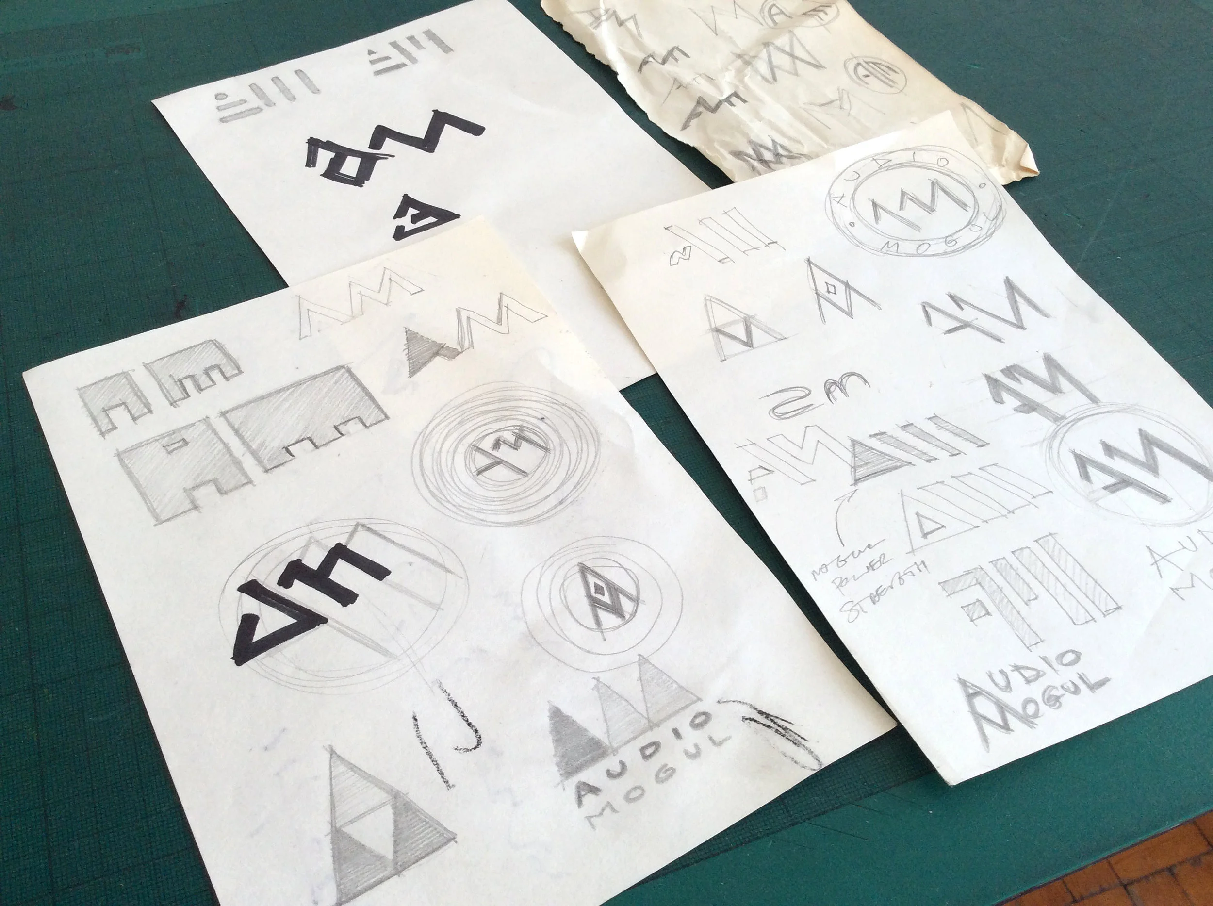 Preliminary sketches