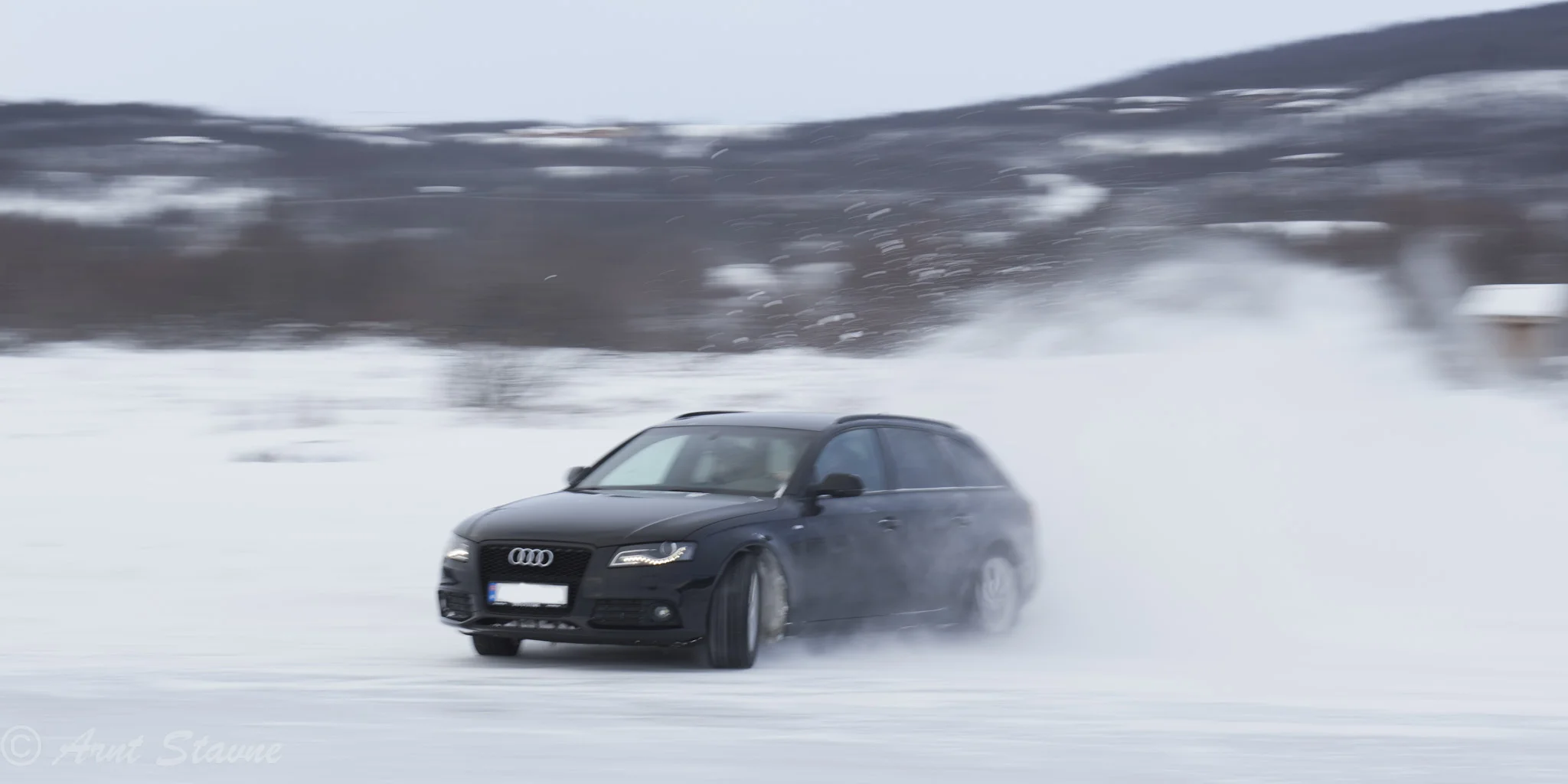 Bilder fra isbanekjøring