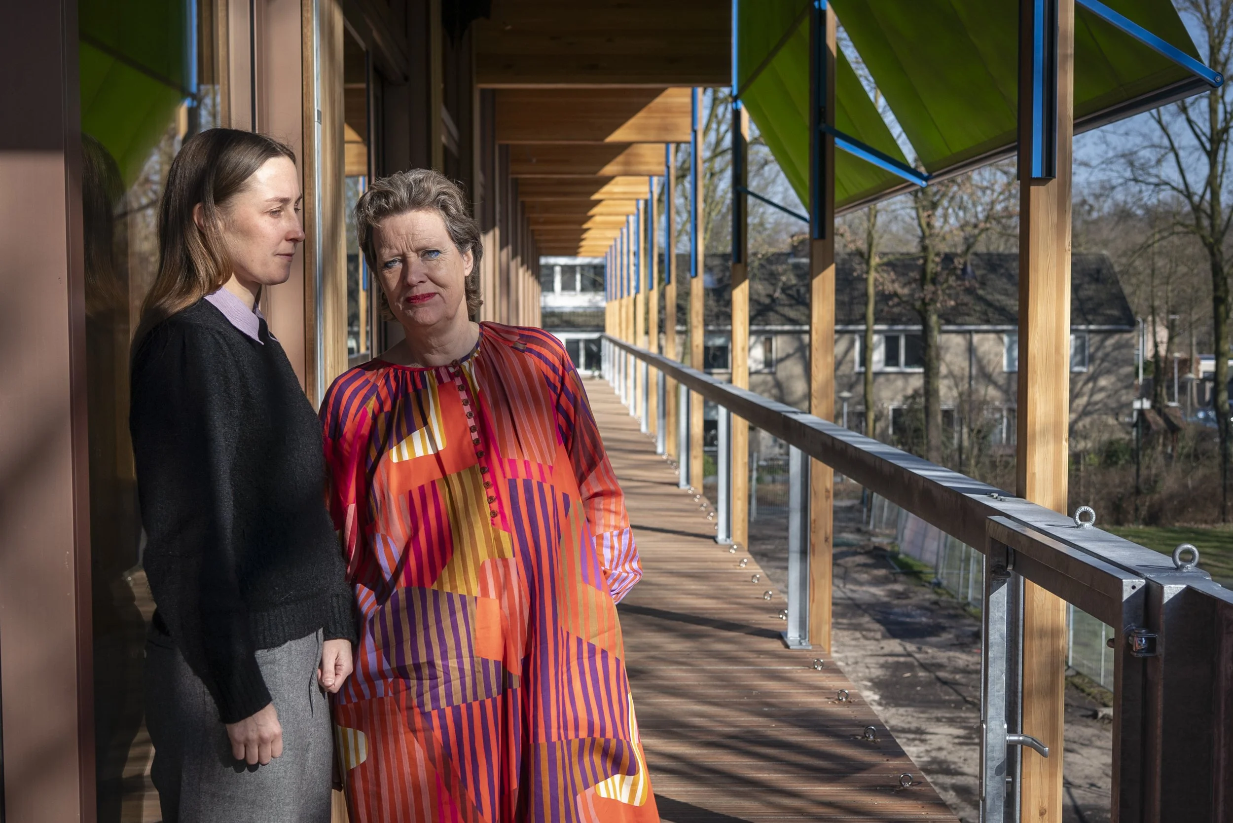 Luïsa Jacobse en Wilma Kempinga