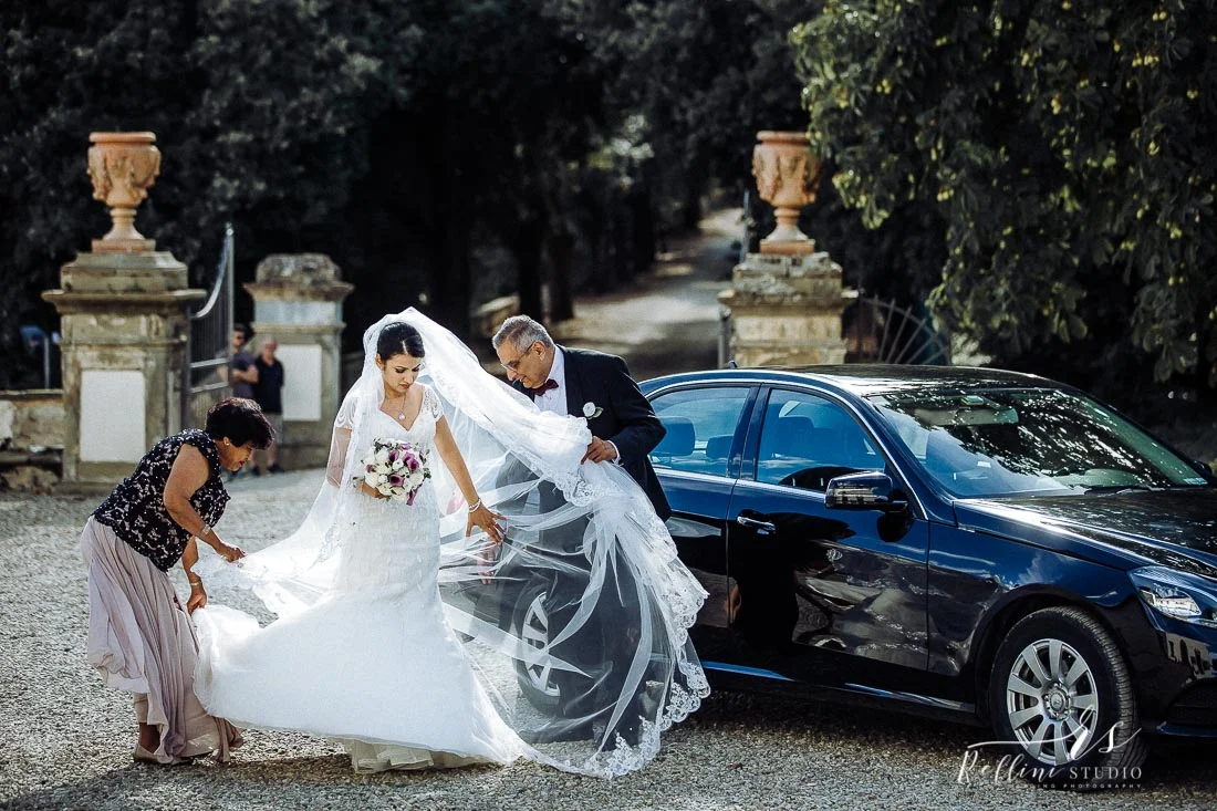 wedding at Villa Corsini a Mezzomonte in Florence, Rellini art studio wedding photographers
