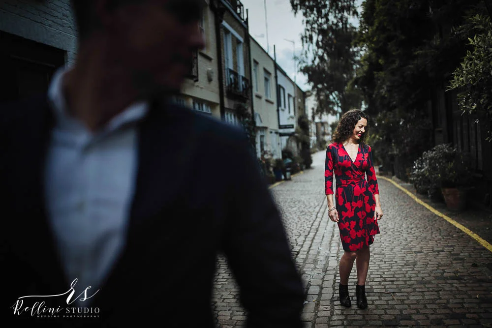 engagement photo London, destination wedding photographers in Italy Rellini art studio