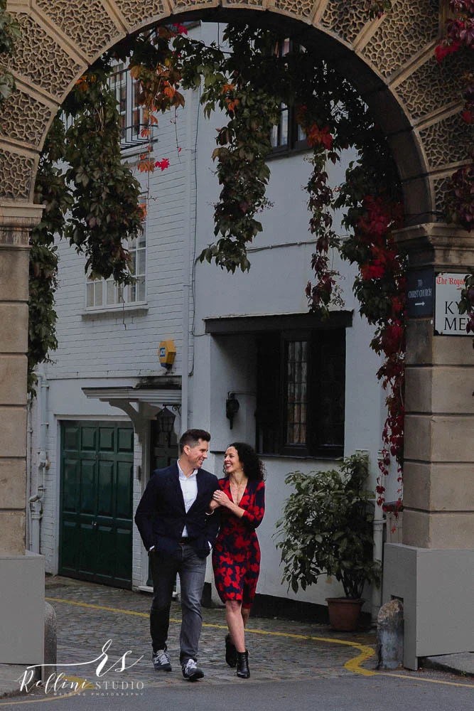 engagement photo London, destination wedding photographers in Italy Rellini art studio