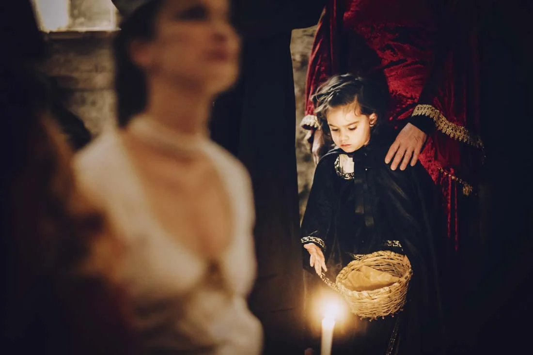 Medieval wedding Castello di Montignano Umbria