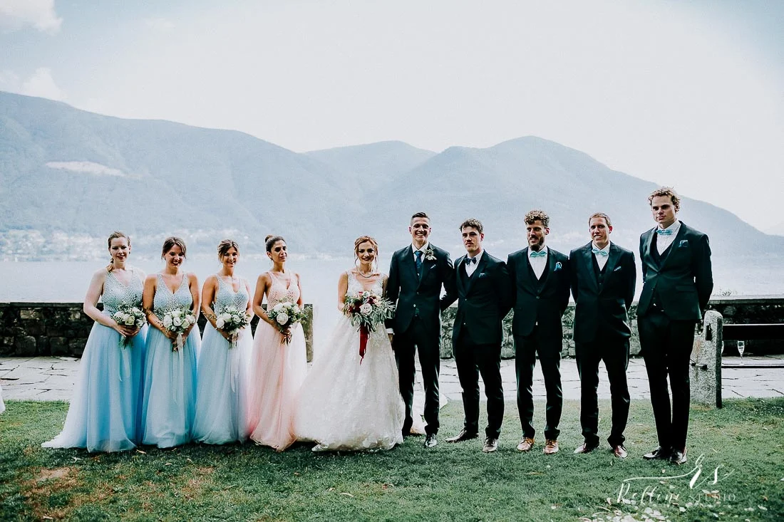wedding Brissago Island Switzerland wedding photographer
