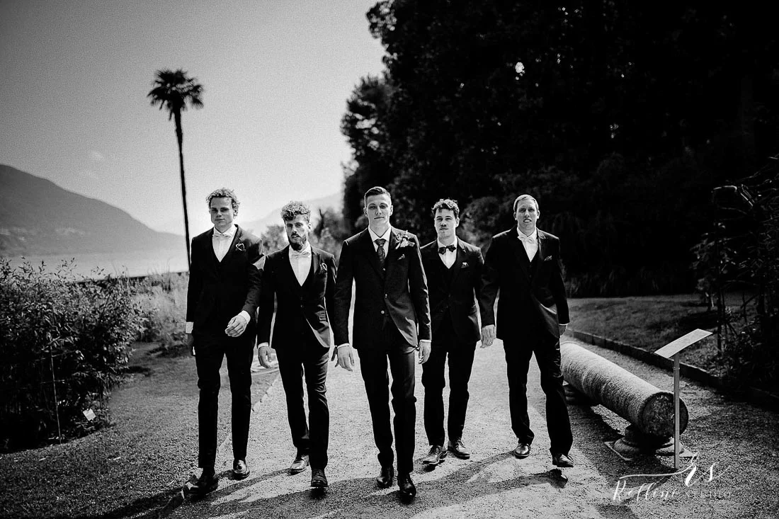 wedding Brissago Island Switzerland wedding photographer