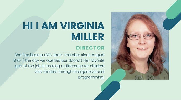 Meet two more of our staff members! Virginia is the director here at the center and has been here since the day we first opened! Kim has been here for almost 11 years and is the UPK/Butterfly Classroom Teacher! We are thankful for both of their hard 
