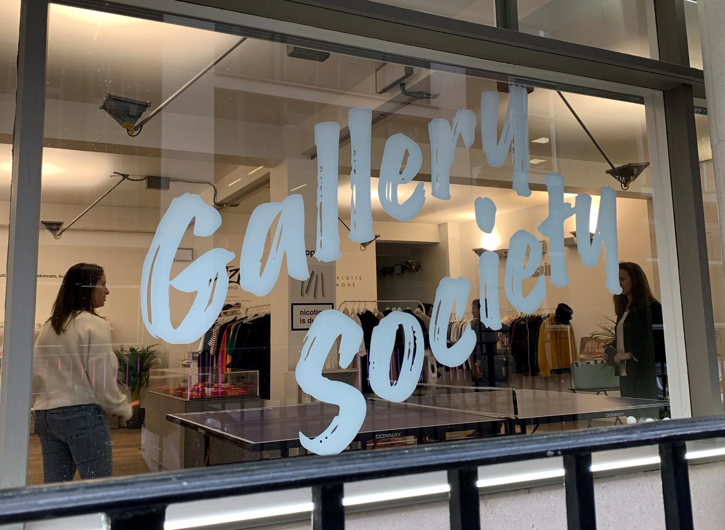 Gallery Society had a successful pop-up in Soho