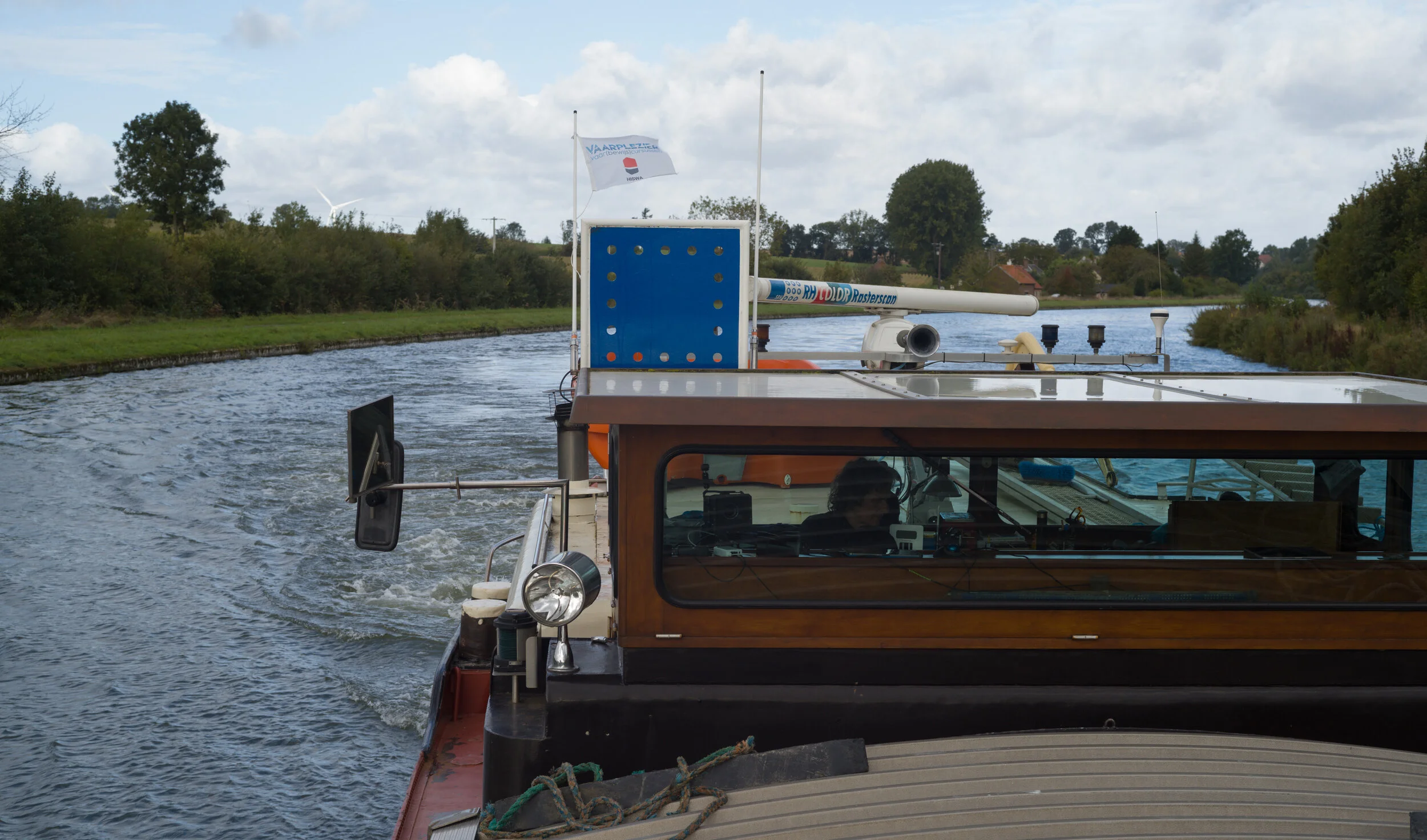 Ook aan stuurboordwal varend moet je een ander schip soms voorrang verlenen