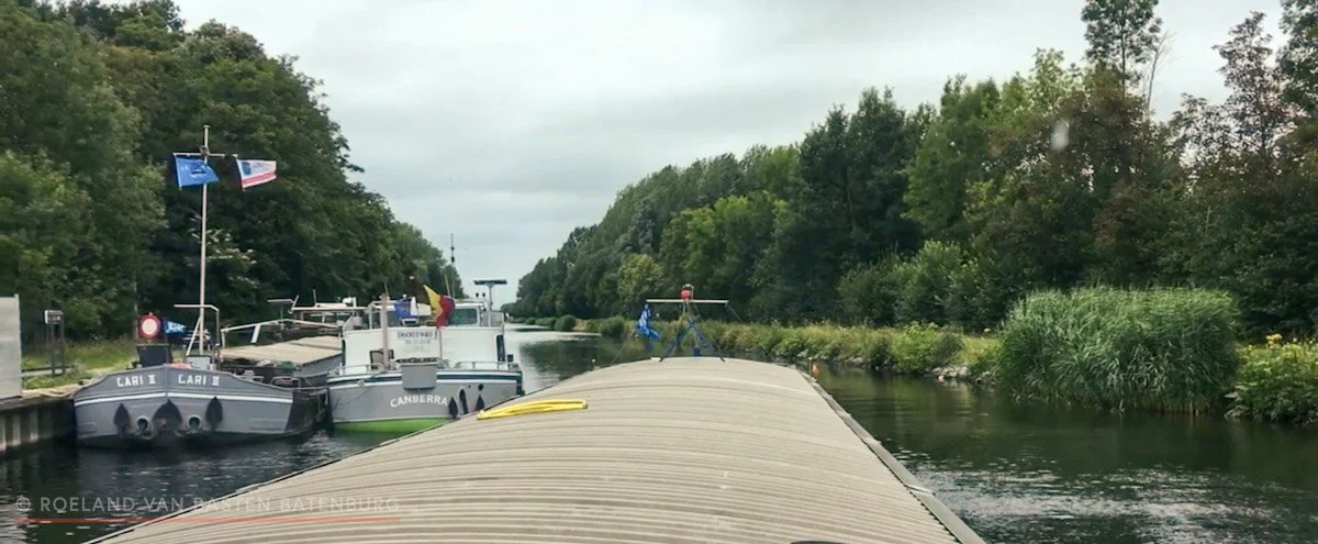 Zonder al te veel problemen achteruit varen