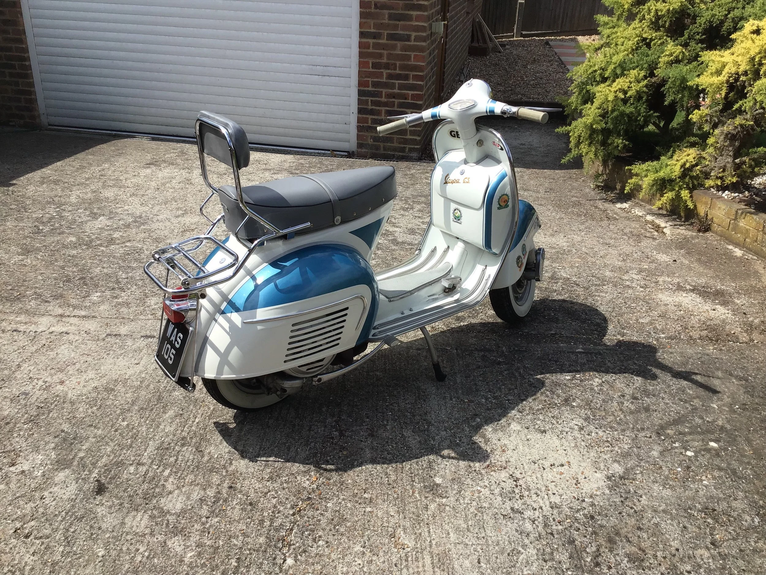 Roger’s MKI GS160 after a wash and brush up.