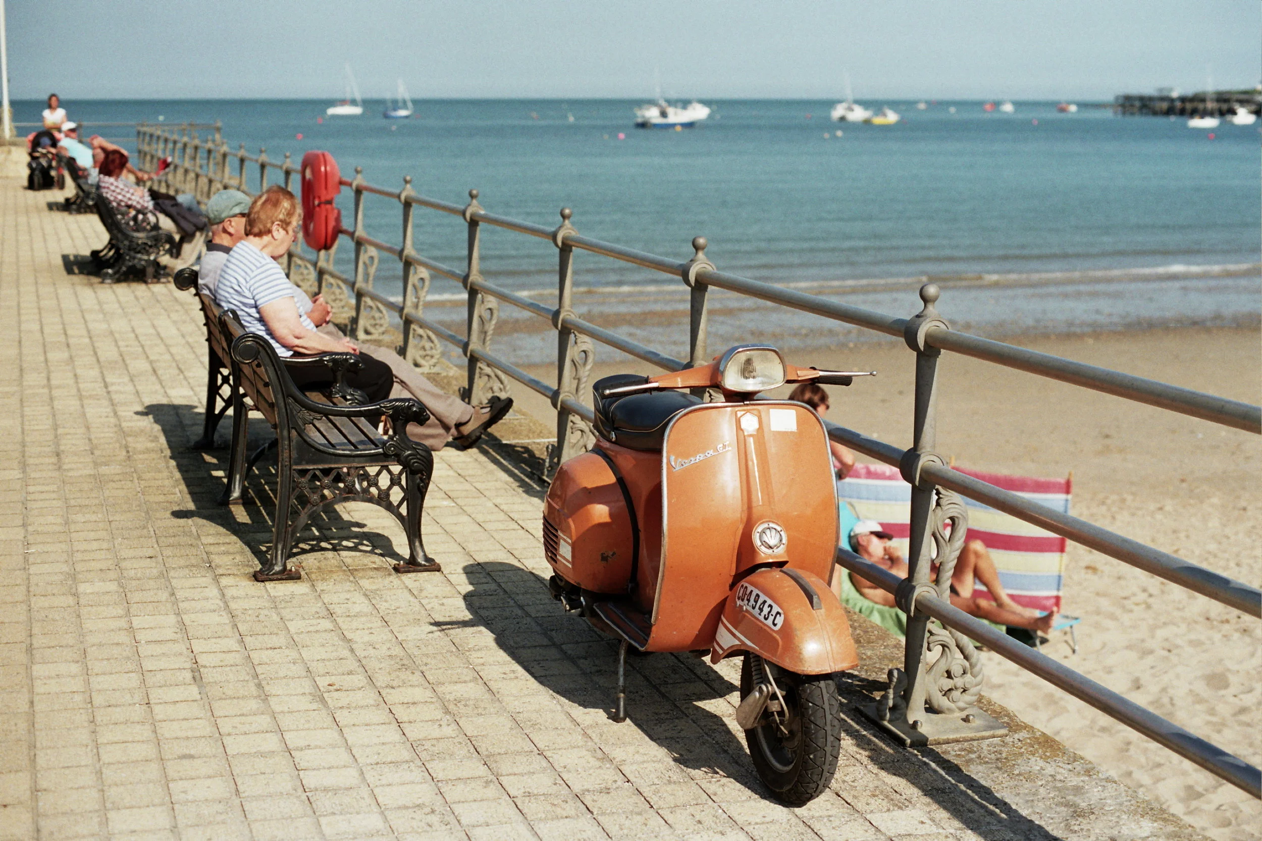 My Motovespa GT160 photographed during the VVC Swanage weekend in May 2014