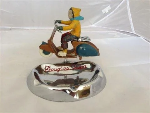 A rare Douglas Vespa ashtray
