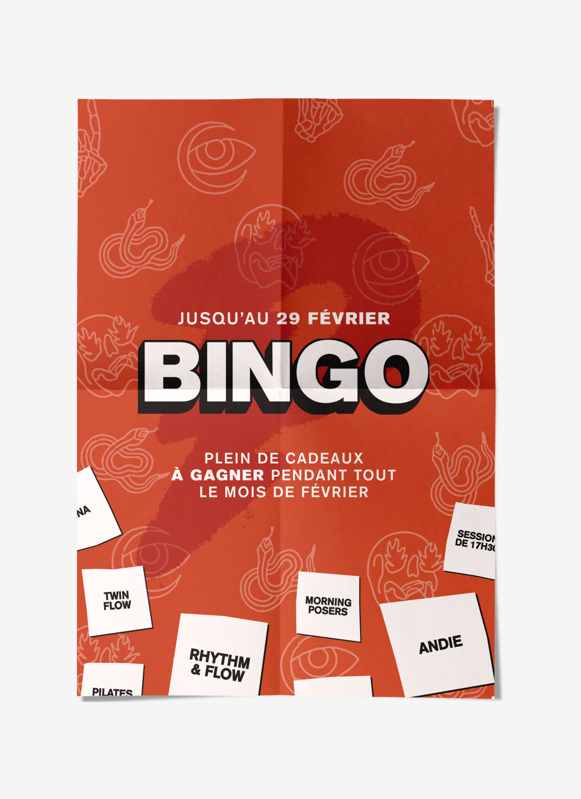  Several examples of designs for the brand’s seasonal campaigns. 