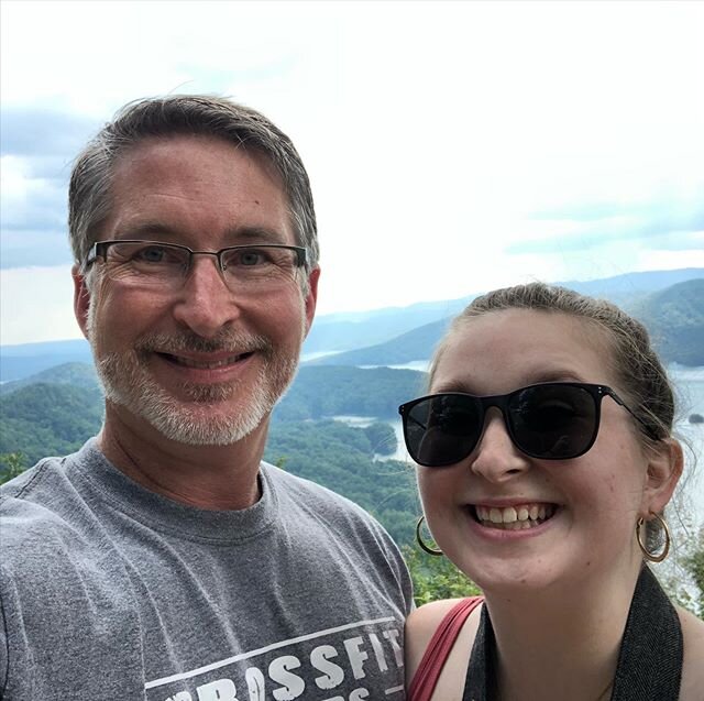 Fun Father&rsquo;s Day adventure with @adventuresofemand after @jesgarner34 cooked me an amazing breakfast. Rainbow and Turtleback Falls in Gorges State Patk, the Jumping Off Rock. Bumpy ride, but totally worth it. Emily&rsquo;s quote of the day &ldq