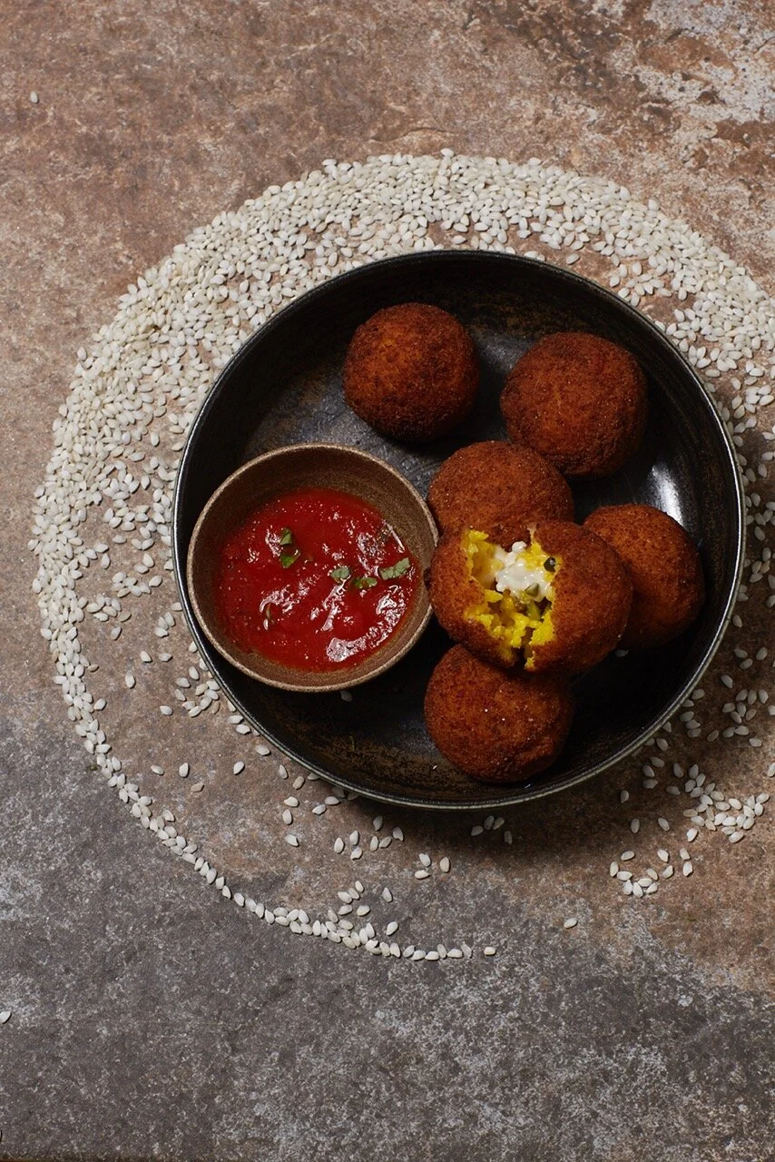 R.s Vialone Nano. Arancini- Pistazien und Goronzola_1.jpeg